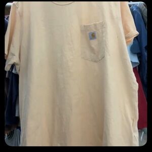 Carhartt women's Cream Pocket T-Shirt